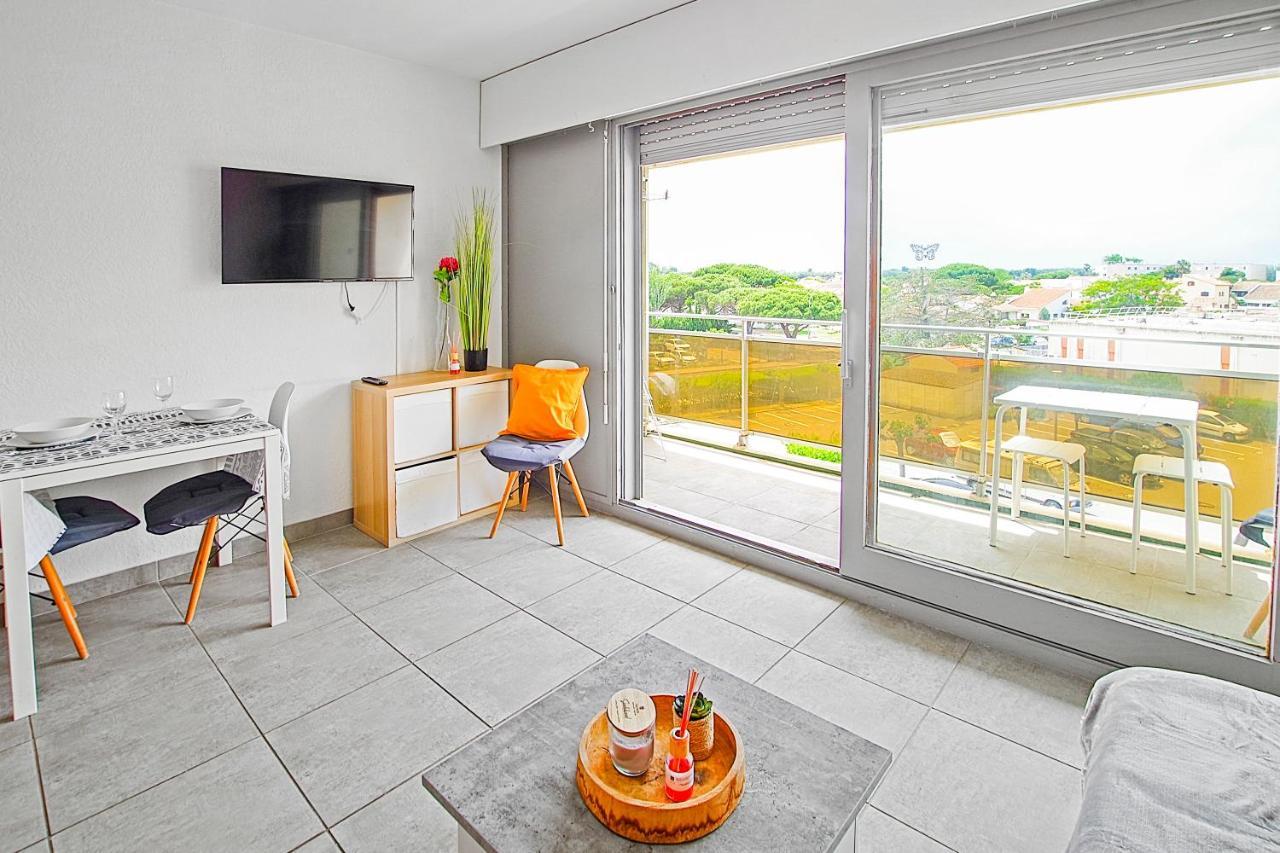 Studio Moderne Avec Parking Et Piscine- 313 Canet-en-Roussillon Exteriér fotografie