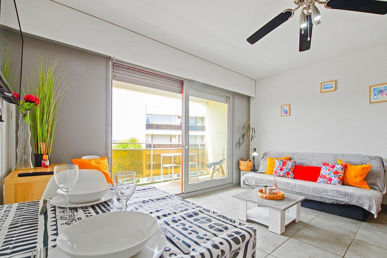 Studio Moderne Avec Parking Et Piscine- 313 Canet-en-Roussillon Exteriér fotografie
