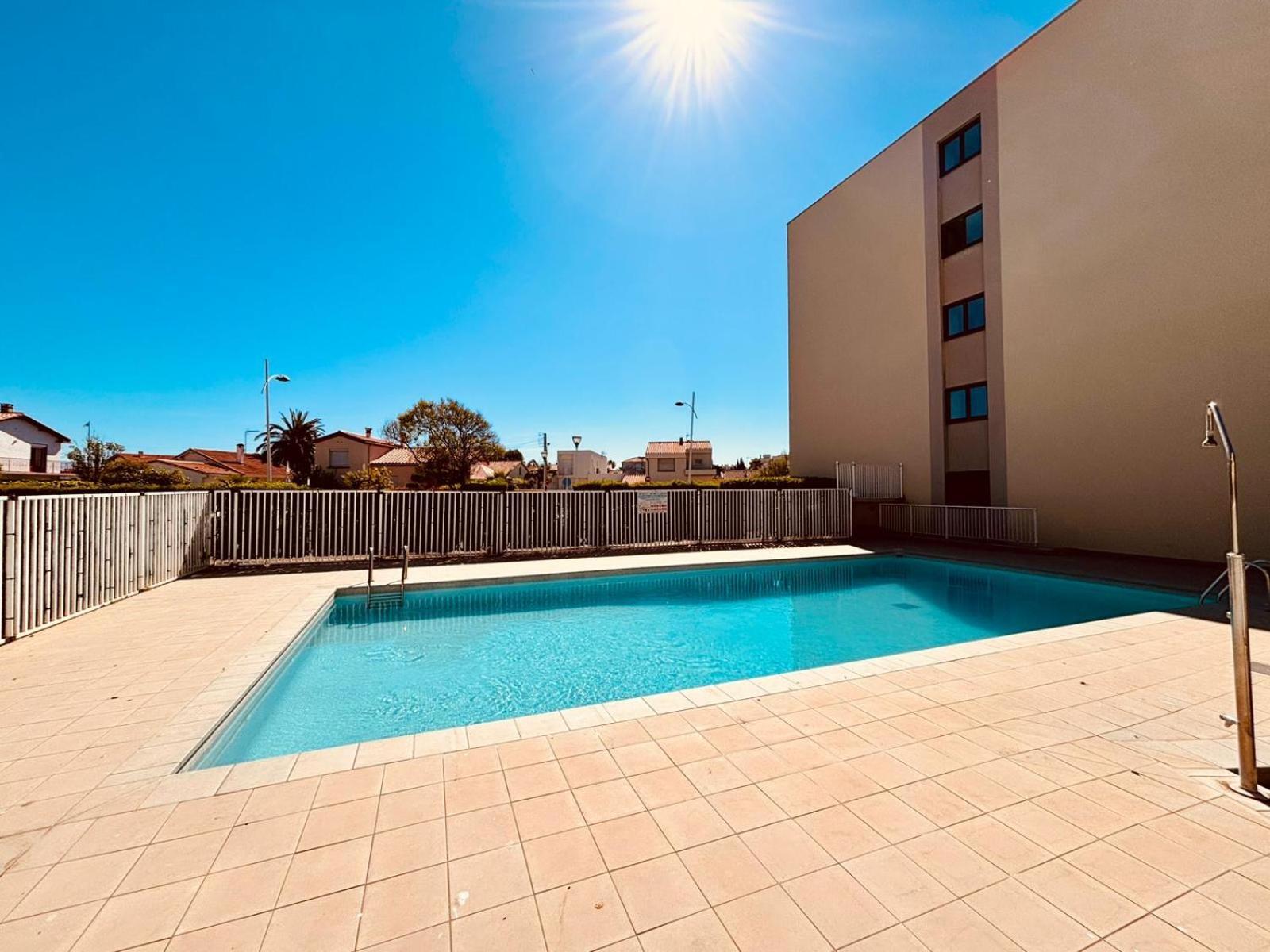 Studio Moderne Avec Parking Et Piscine- 313 Canet-en-Roussillon Exteriér fotografie